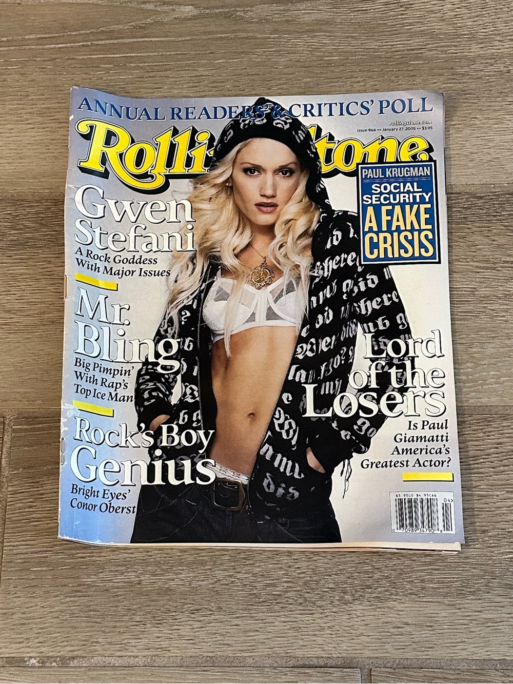 VTG 2005 Rolling Stone “Gwen Stefani” Magazine Issue #966